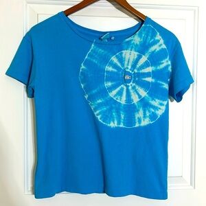 Lacoste Live Blue Tye-Dye T-Shirt size XS